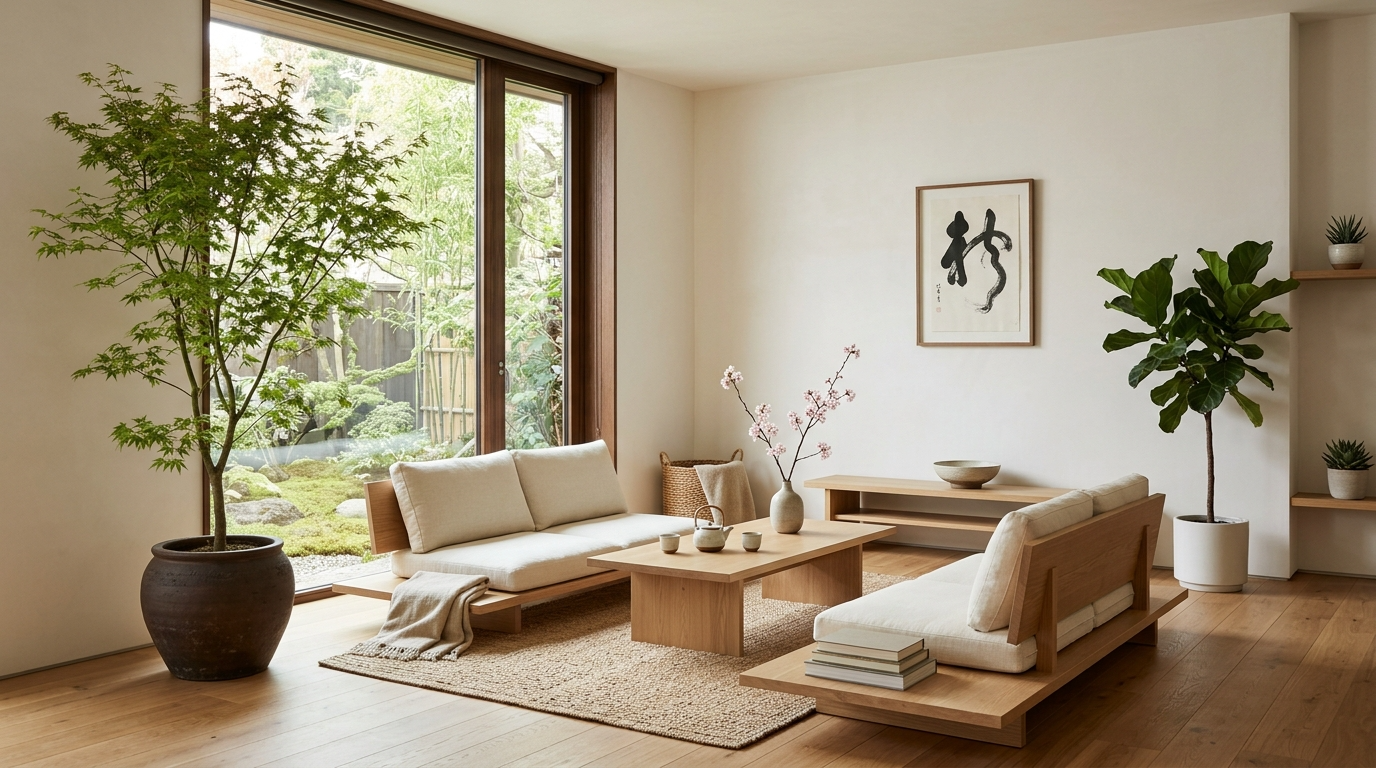 Prioritize natural wood and organic materials